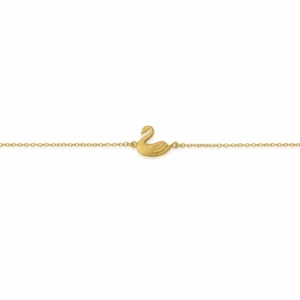 Swan Charm Bracelet