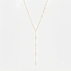 Pearl Y-Drop Necklace