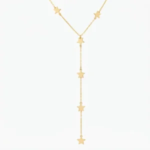 Star Y-Drop Necklace